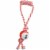 Pull Away' Rope and Tennis Ball (Red) Perspective: front
