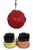 Double Food and Water Travel Pet Bowl Perspective: front