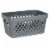 Glad Diamond Storage Basket - Grey Perspective: front