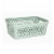 Glad Diamond Storage Basket - Sage Perspective: front