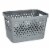 Glad Diamond Storage Basket - Grey Perspective: front