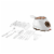 Eternal Living Chocolate Melting Pot Kit, White Perspective: front