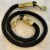 Bonne et Filou - Braided Rope Leash with Leather Sleeve Perspective: front