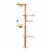 Yeah Depot - Wall-Mounted Cat Scratching Pad - Indoor Wood Cat Tree with Hammock Perspective: front