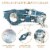 Urban Dog Stars - Apple AirTag Integrated Collar Perspective: front