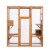 FX070 - Outdoor Cat Enclosure with Sunlight Top Panel, Perches, Sleeping Boxes, Pet Playpen Perspective: front