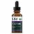 Gaia Herbs® Organic Lemon Balm Liquid Herbal Extract Perspective: front