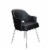 Black CaressoftPlus Guest Chair Perspective: front