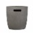 Real Flame Riverside Round Propane Tank Cover in Glacier Gray Perspective: front