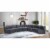 Meridian Furniture Limitless Gray Velvet Modular 7 Piece Sectional Perspective: front
