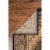Linon McKinley Mahi Tabriz Power Loomed Polypropylene 5' X 7'6  Rug in Black Perspective: front