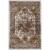 Linon Emporium Heirloom Power Loomed Polypropylene 5'x8' Rug in Ivory Perspective: front