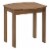 Acorn Finish Adirondack End Table Perspective: front