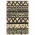Linon Aspire Comp Hand Tufted Wool 5'x8' Rug in Ivory Perspective: front