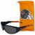Chicago Bears Wrap Sunglass and Bag Set Perspective: front
