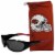 Arizona Cardinals Wrap Sunglass and Bag Set Perspective: front