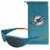 Miami Dolphins Wrap Sunglass and Bag Set Perspective: front