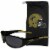 New Orleans Saints Wrap Sunglasses and Bag Set Perspective: front