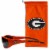 Georgia Bulldogs Wrap Sunglasses and Bag Set Perspective: front