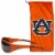 Auburn Tigers Wrap Sunglasses and Bag Set Perspective: front