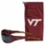 Virginia Tech Hokies Wrap Sunglasses and Bag Set Perspective: front