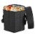 Collapsible Grocery Cooler Bag 3 Gallon Insulated Food Container Seat Combo for Camping Perspective: front