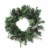 Northlight Mixed Pine with Blueberries Pine Cones and Ice Twigs Artificial Christmas Wreath - Perspective: front