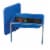 Children's Factory Small Sensory Table & Lid Set - Blue Perspective: front