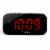Timex USB Charging Alarm Clock Perspective: front