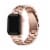 Sloan Rose Gold Stainless Steel Band for Apple Watch Series 1,2,3,4,5,6 & SE - Size 38mm/40mm Perspective: front