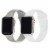 2-Pack of Silicone Bands for Apple Watch Series 1,2,3,4,5,6,7 & SE - Size 38mm/40mm Perspective: front