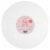 Curtis Wagner Plastics 8 Inch Vinyl Plastic Footed Plant Saucer - Clear Perspective: front