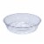 Curtis Wagner Plastics Vinyl Plant Saucer - Clear Perspective: front