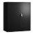 Aobabo 41.6 Inch Locking Metal Storage Cabinet with 2 Adjustable Shelves, Black Perspective: front
