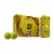 Bridgestone e6 Soft Feel Core Long Distance Yellow Plastic Golf Balls Perspective: front