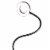 OttLite Capture Clip-On LED Ring Light Perspective: front