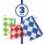 Neliblu 3 Pack Sensory Fidget Snake Cube Twist Puzzles Toys for Kids Perspective: front
