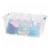 IRIS USA 68Quart/17Gal. Stackable Plastic Storage Bins with Lids and Latch Buckles, Clear Perspective: front