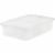 IRIS USA 28 Quart Plastic Stackable Storage Container Bin with Latching Lid Perspective: front