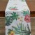 Split P Havana Printed Table Runner - 72''L - White Perspective: front