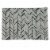 Split P Distressed Herringbone Jacquard Placemat - Set of 4 Perspective: front