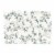 Split P Abstract Floral Brie Print Placemat - Set of 4 Perspective: front