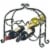 Park Designs Scroll Wine Rack 6 Bottle Perspective: front