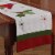 Park Designs Christmas Greenery Felt Table Runner - 54''L - Red Perspective: front