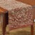 Park Designs Ashfield Yarn Table Runner 13X36 Red Perspective: front