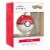 Hallmark Pokémon Poké Ball Christmas Ornament Perspective: front