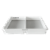 madesmart® Classic Mini Utensil Tray - White/Grey Perspective: front
