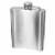 Oggi® Stainless Steel Hip Flask with Funnel Perspective: front