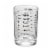 Oggi® Measuring Shot Glass Perspective: front
