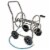 Liberty Garden 890 4 Wheel 200 Foot Lightweight Steel Frame Water Hose Reel Cart Perspective: front
